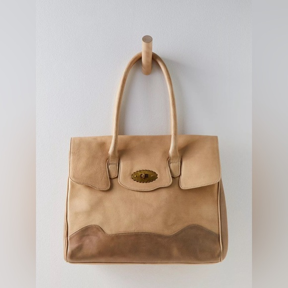 New🌟We the Free Sol Painted Leather Tote Bag - Picture 3 of 7